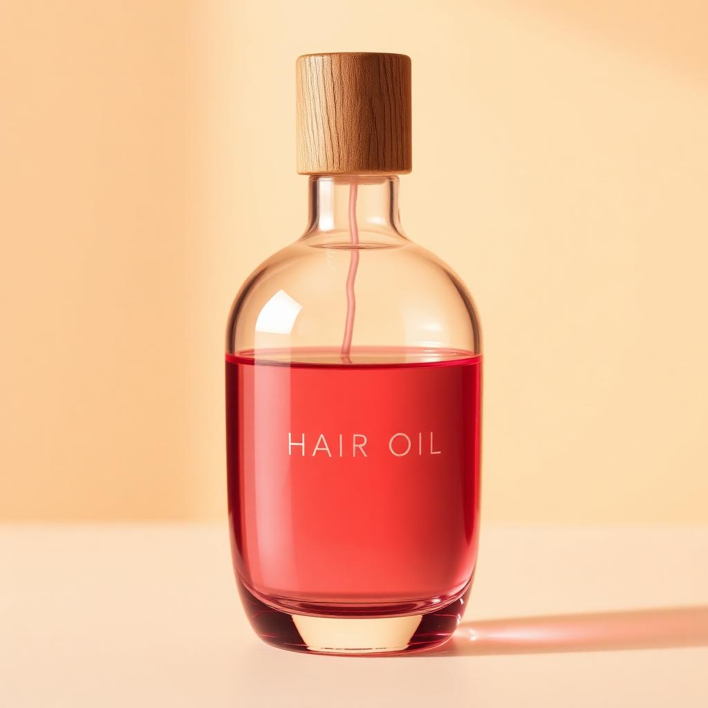 Huile Cheveux Rose