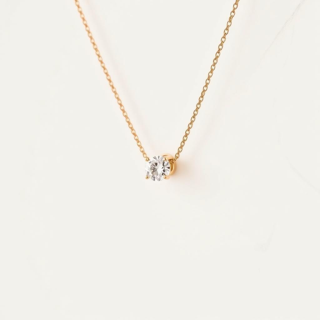 Solitaire Necklace