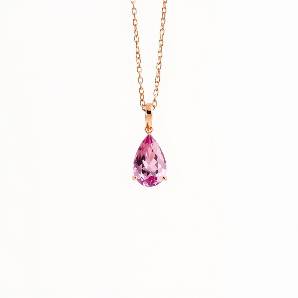 Tanzanite Halo Pendant