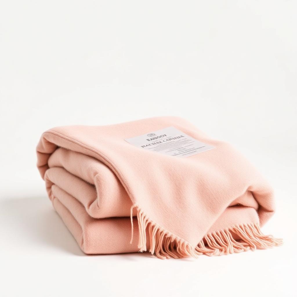 Cashmere Throw Blush