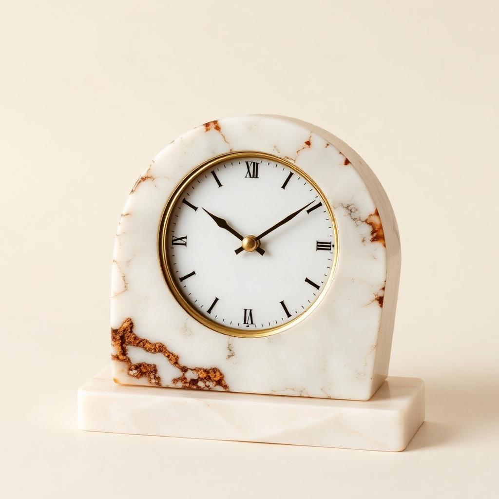 Marble Mantel Clock