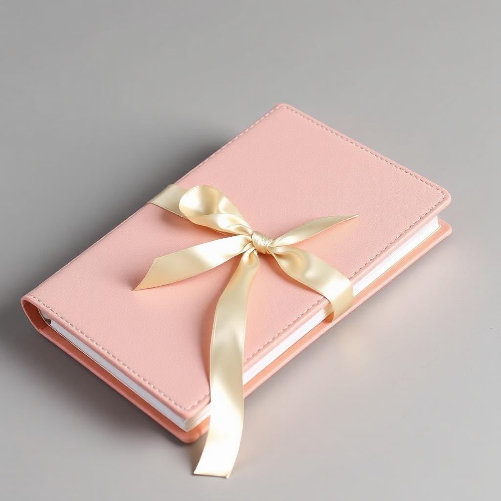 Journal Blush Ribbon