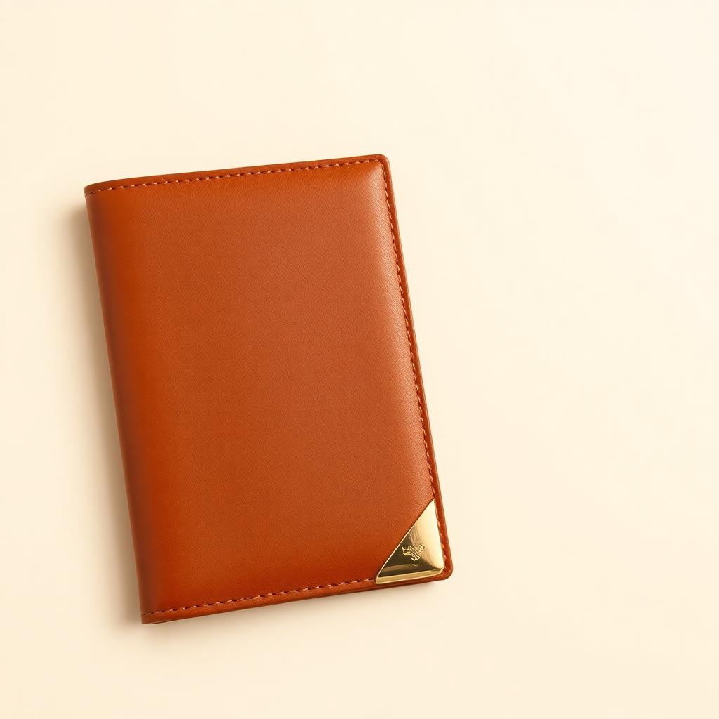 Passport Cover Cognac