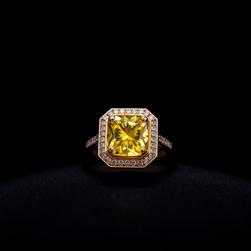 Yellow Diamond Solitaire
