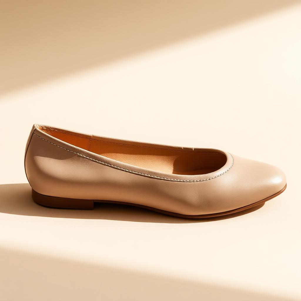 Nude Ballet Flat