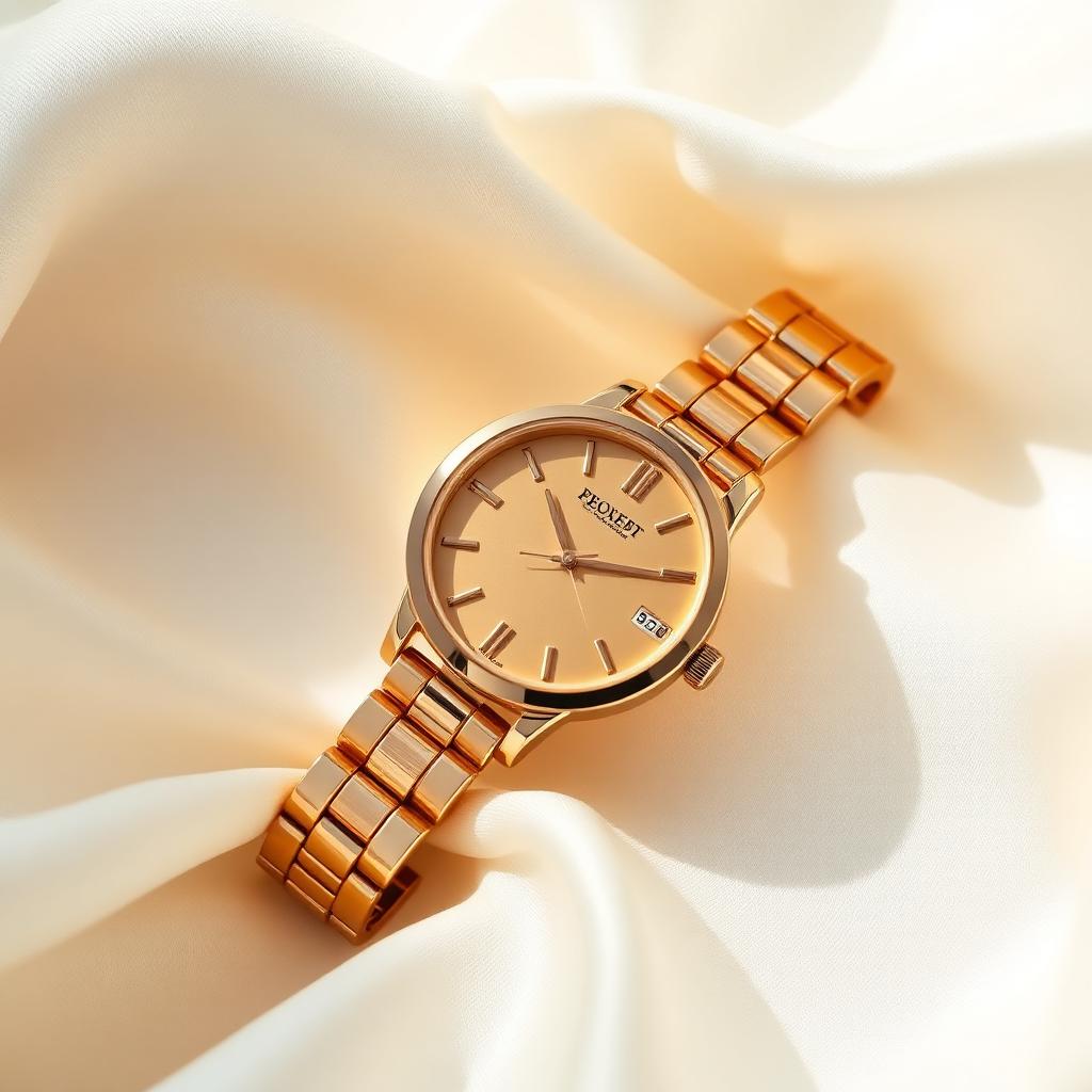 Aurelia Gold Bracelet Watch